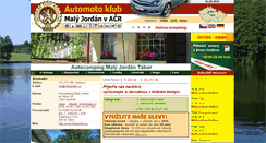 Desktop Screenshot of malyjordan.cz